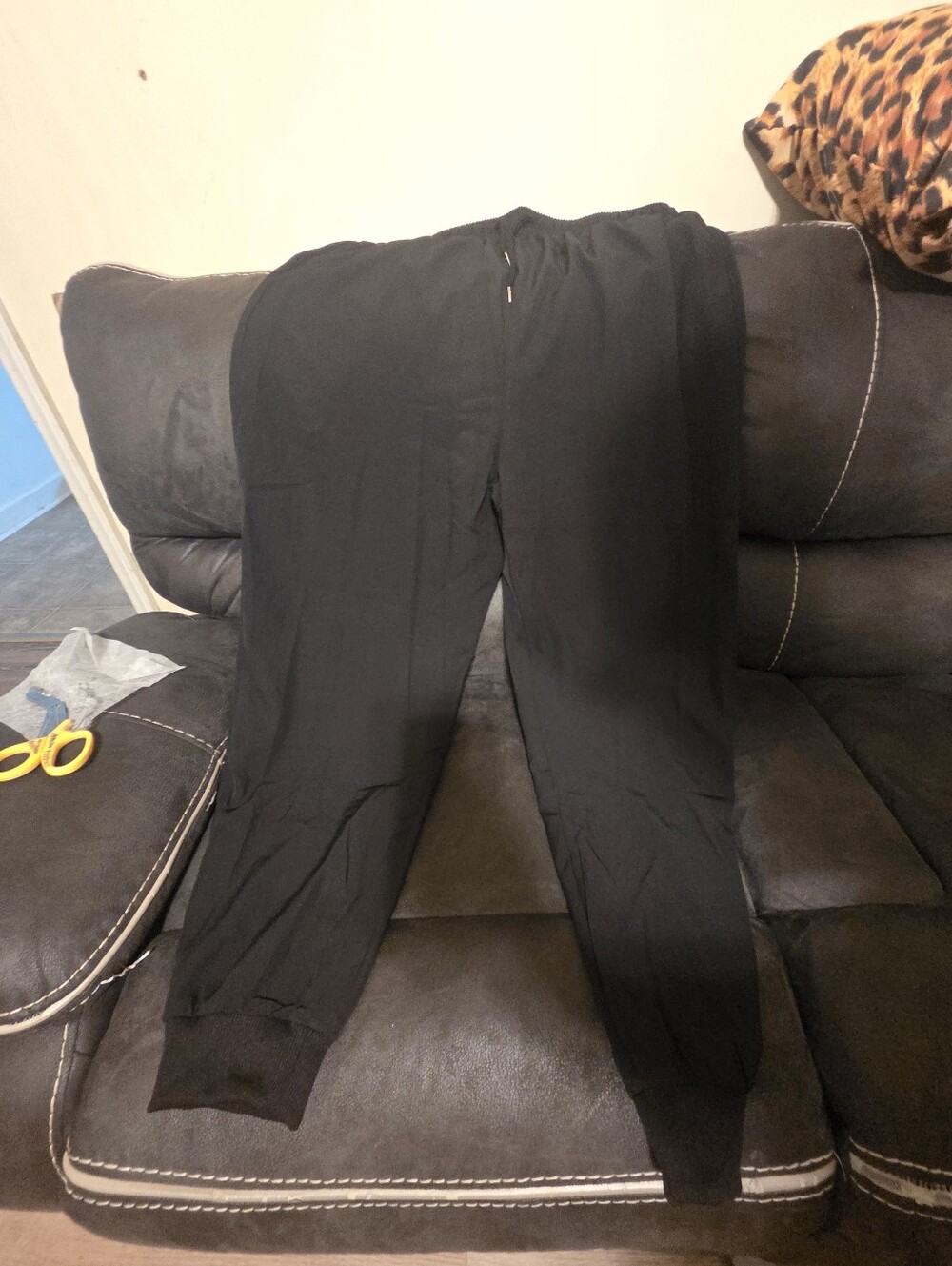 Womens Black Scrub Pants